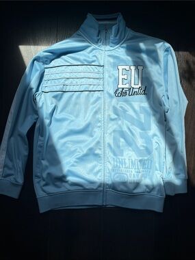 Ecko Unlimited Kids Light Blue Puffer Track Jacket
